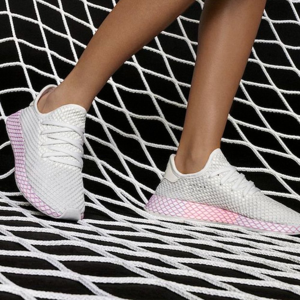 Adidas Derrupt Mesh Net Cloud White Sneaker Shoes